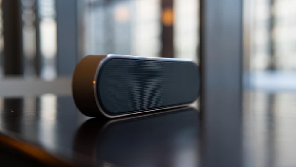 Modern portable wireless music speaker